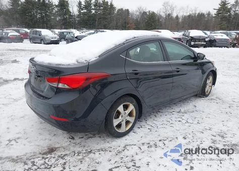 2016 Hyundai Elantra Value Edition из США, поврежденный, VIN 5NPDH4AE3GH756401